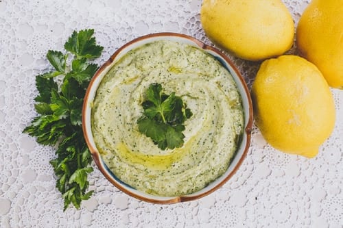 PARSLEY WITH TAHINA SALAD