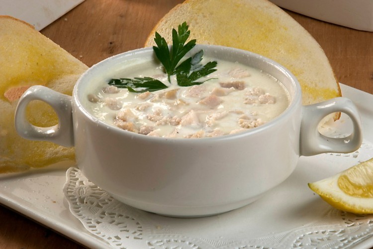 CHICKEN SOUP WITH CREAM